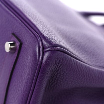 Hermes Togo Birkin 35 Ultraviolet 11 of 14