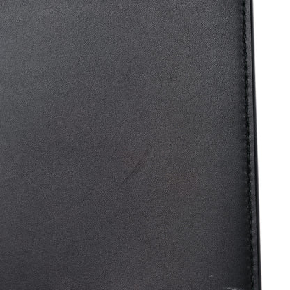 Gucci Calfskin GucciGhost Life is Gucci Zip Pouch Black 12 of 13