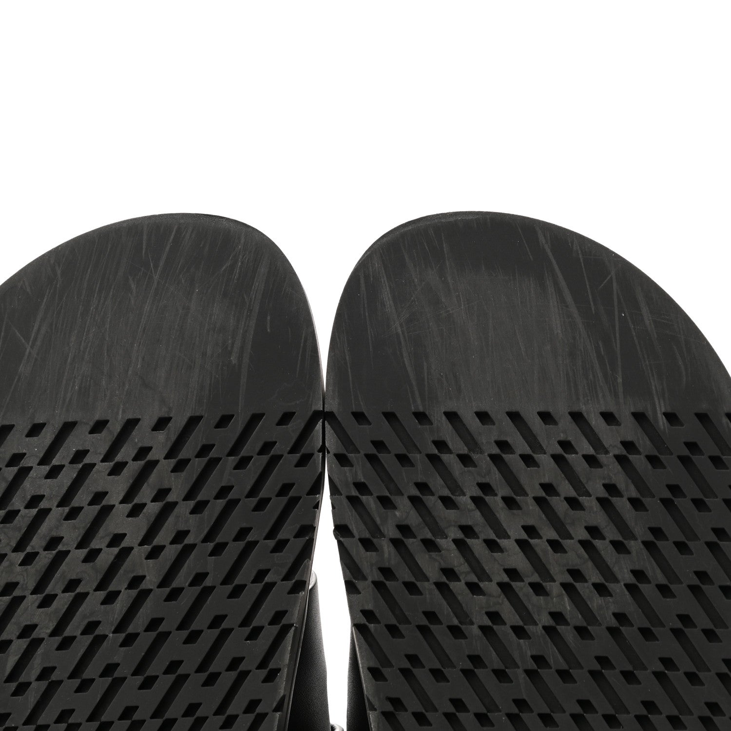 Hermes Calfskin Womens Chypre Sandals 38.5 Black 10 of 12