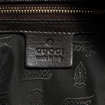 Gucci Patent Hysteria Large Clutch Tortoise Brown 6 of 8