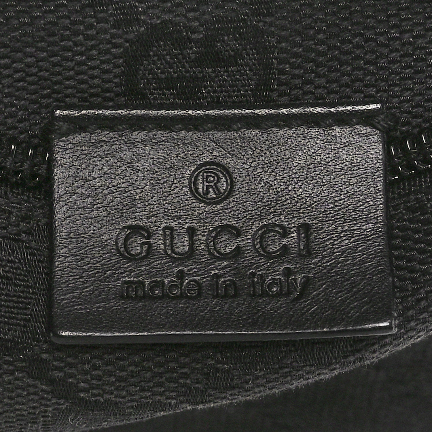 Gucci GG Monogram Double Pocket Belt Bag Black 7 of 11