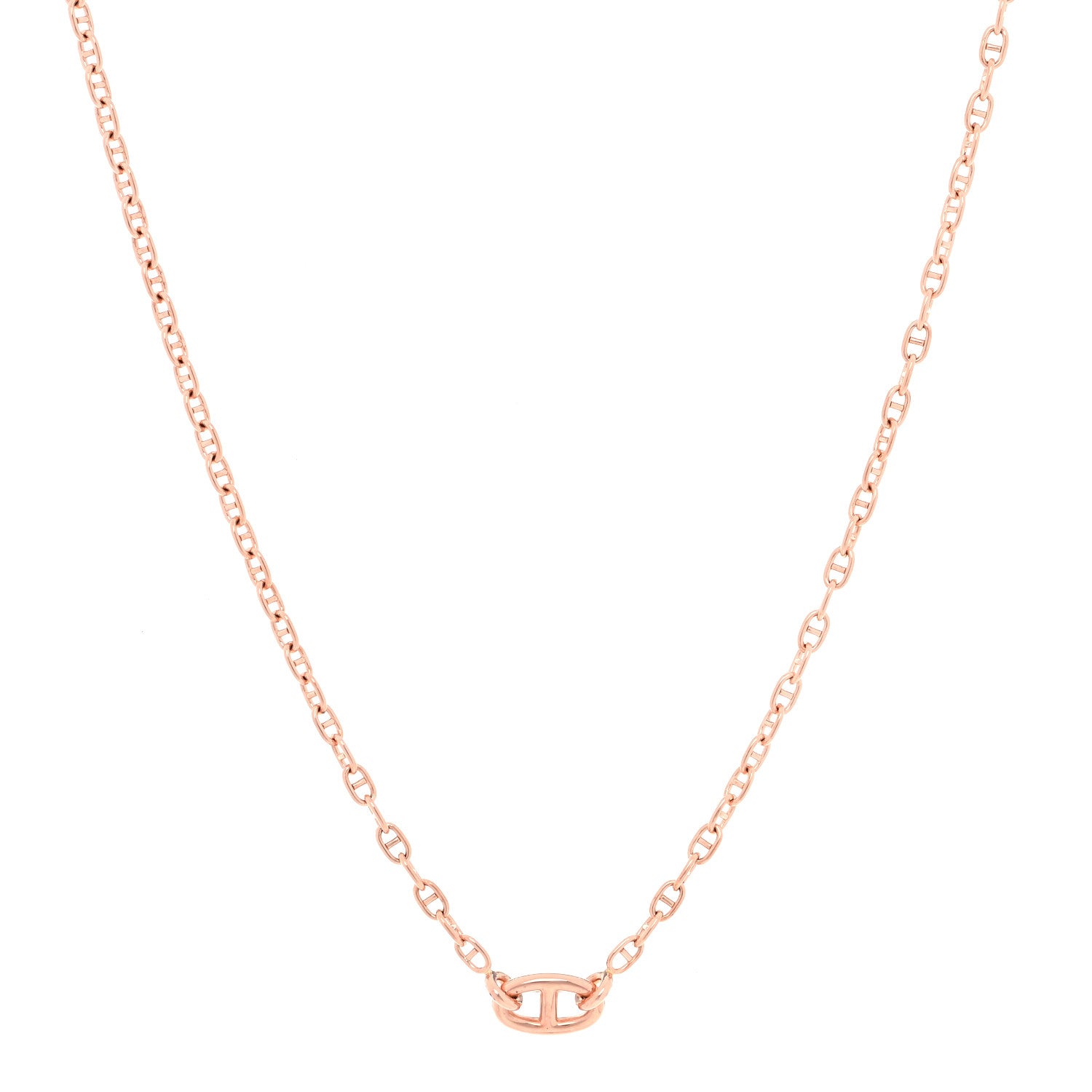 Hermes 18K Rose Gold TPM Farandole Pendant Necklace SH 1 of 5