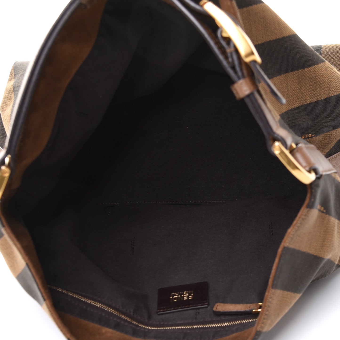 Pequin Vitello Large Hobo Tobacco Foresta