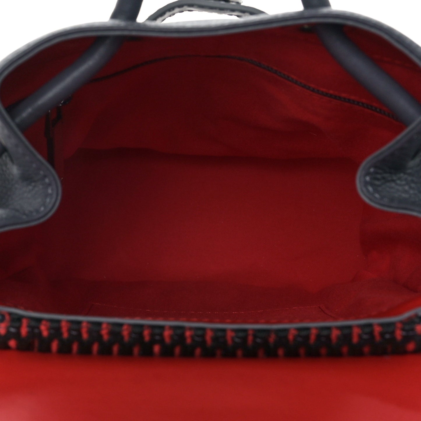 Calfskin Spiked Small Explorafunk Backpack Charbon