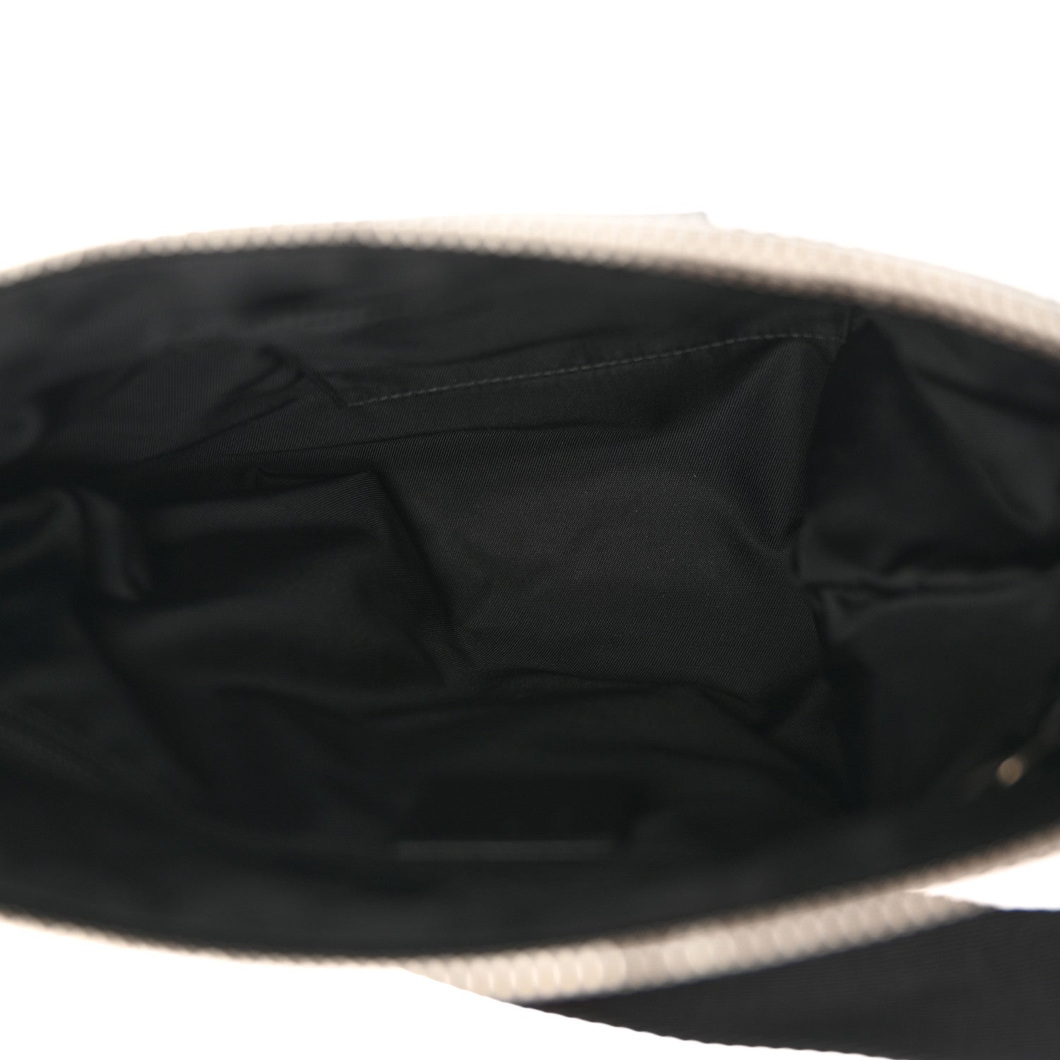 Gucci Techno Canvas Selleria Calfskin Web Small Flat Messenger Bag Black 5 of 10