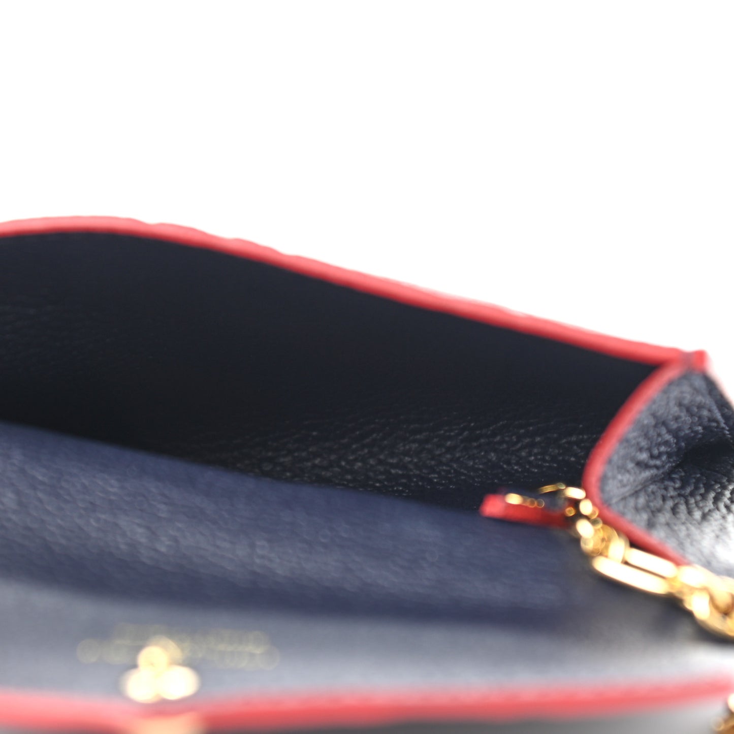 Empreinte Key Pouch Marine Rouge