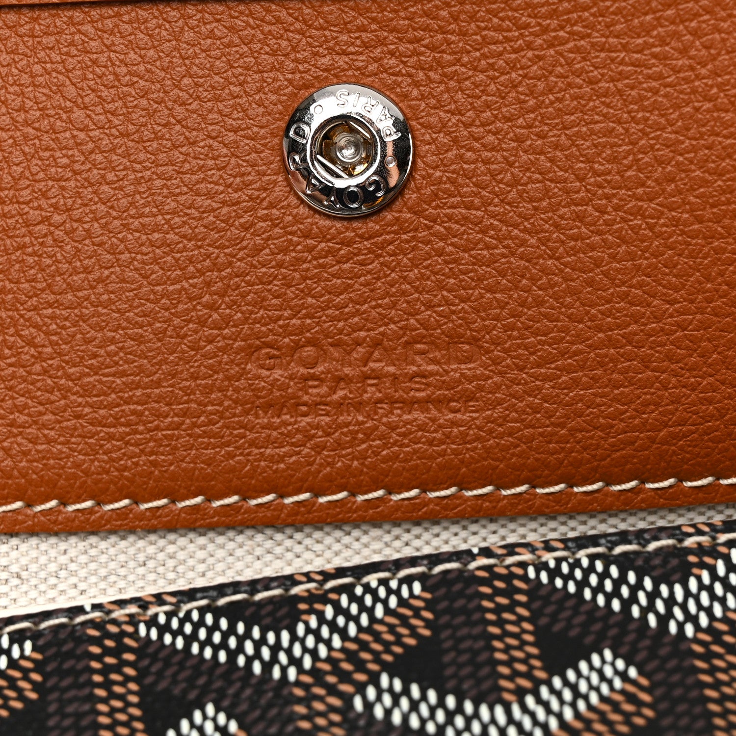 Goyard Goyardine Saint Louis GM Black Gold 7 of 11
