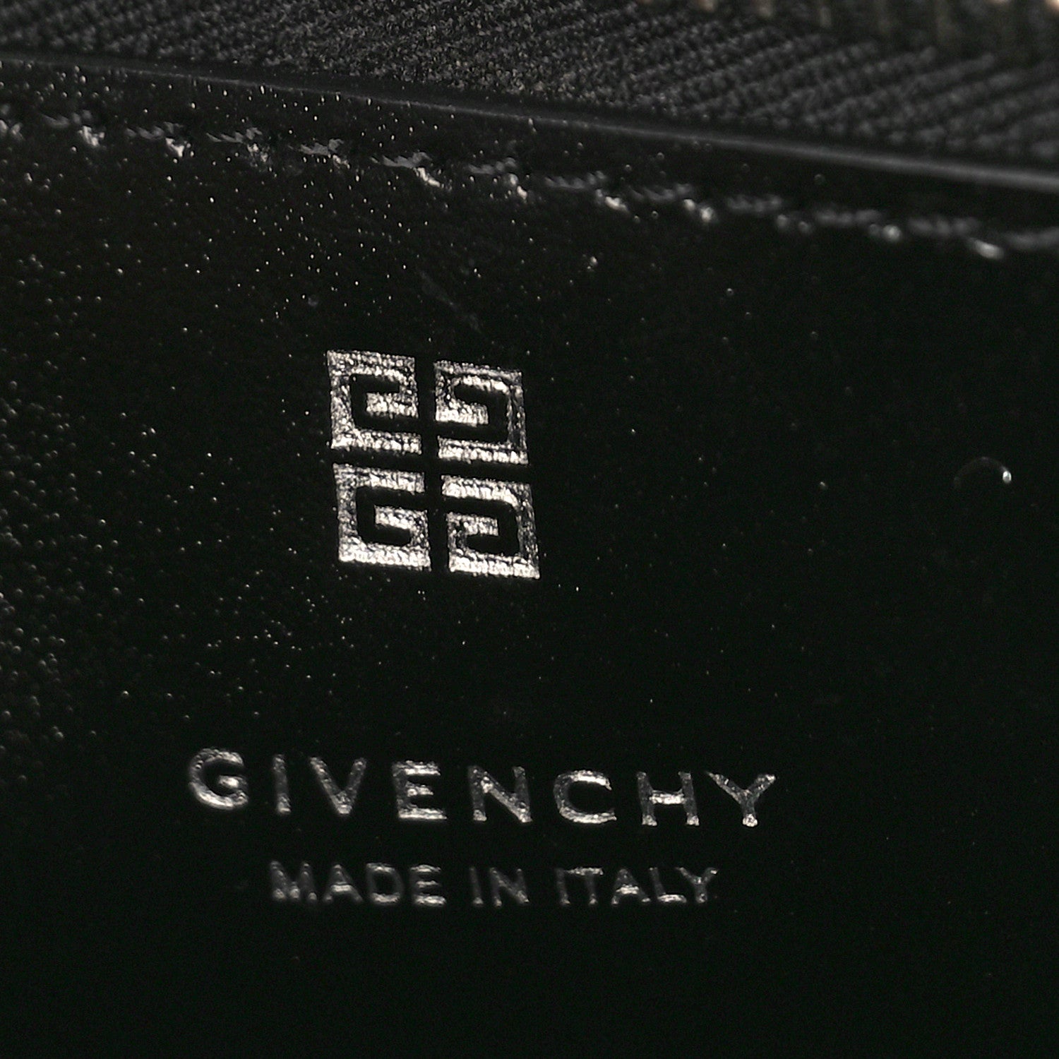 Givenchy Box Calfskin Mini Lock Antigona Shoulder Bag Black 6 of 9