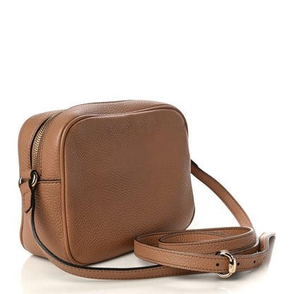Gucci Pebbled Calfskin Small Soho Disco Bag Camelia 3 of 11