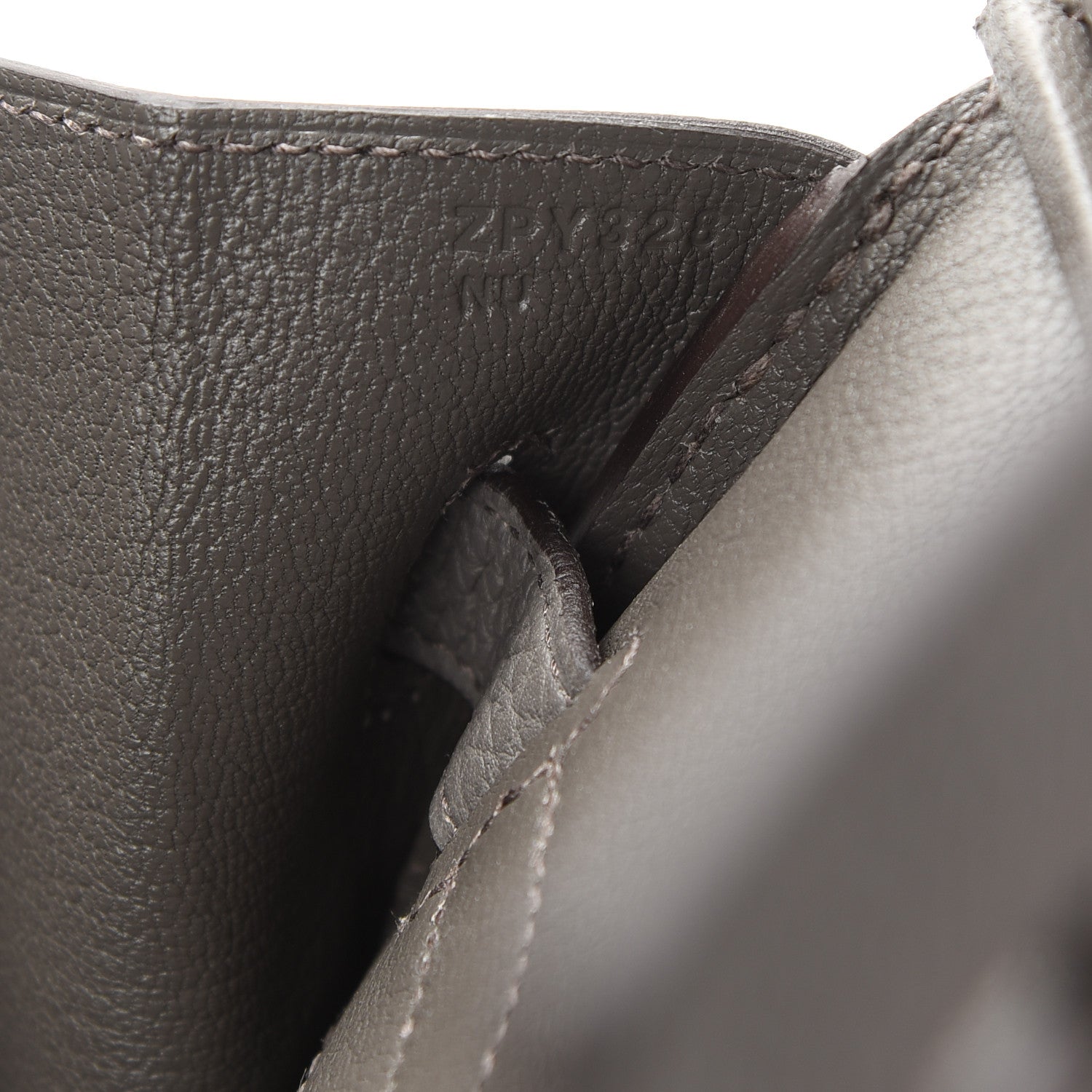 Hermes Togo Birkin 35 Etain 7 of 11