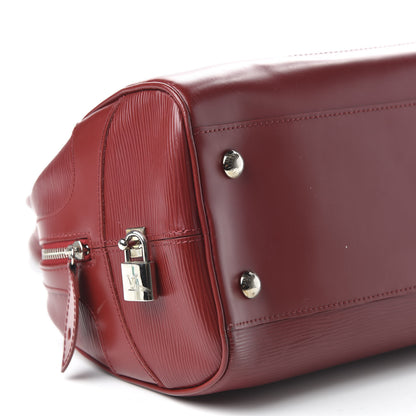Louis Vuitton Epi Bowling Montaigne GM Rubis 6 of 10