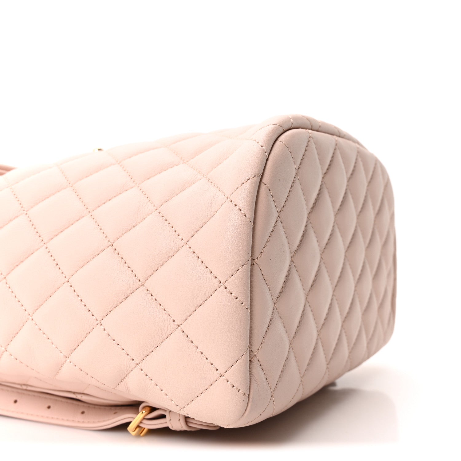 Chanel Calfskin Quilted Small Urban Spirit Backpack Beige 9 of 10