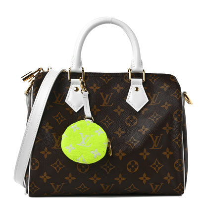 Louis Vuitton Monogram LV Match Speedy Bandouliere 25 White 1 of 9