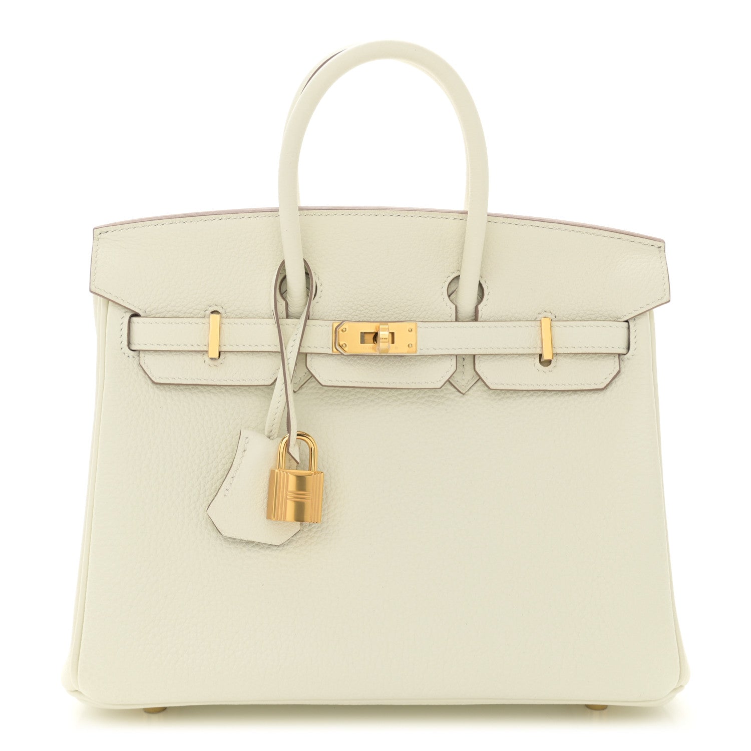 Hermes Togo Birkin 25 Mushroom 1 of 10