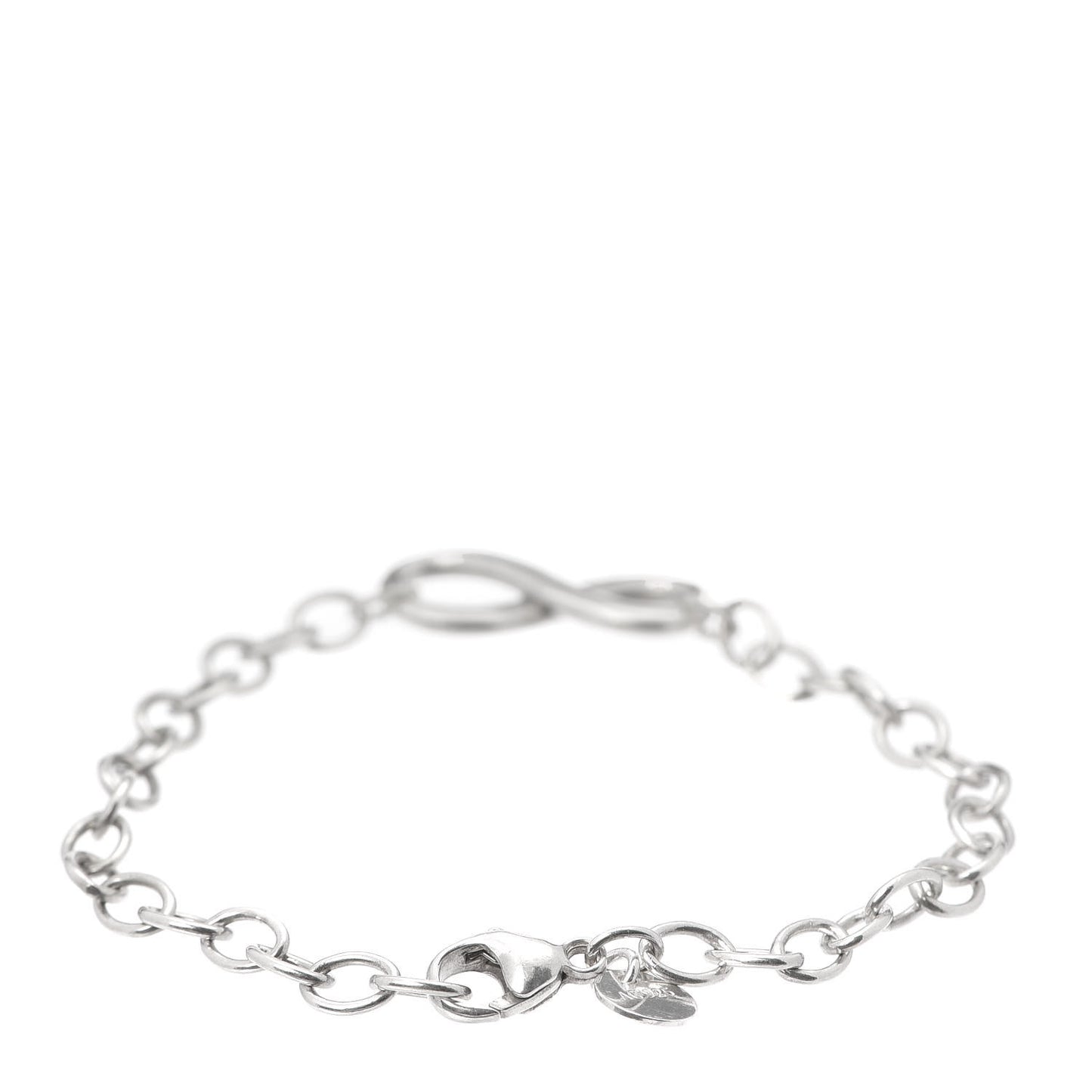 Sterling Silver Infinity Chain Bracelet