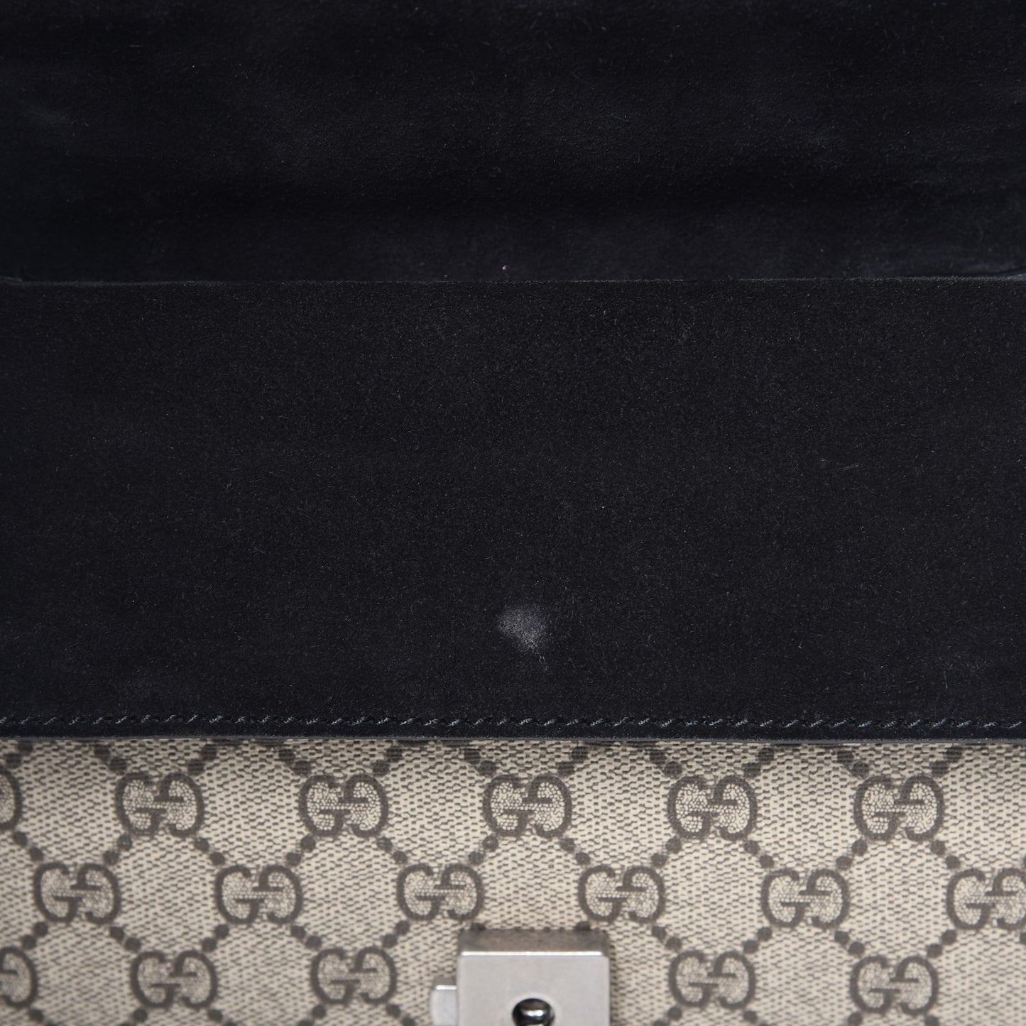 GG Supreme Monogram Mini Dionysus Shoulder Bag Black