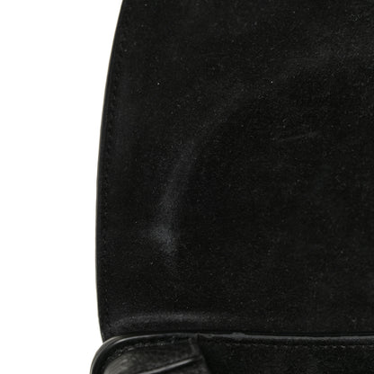 Christian Dior Grained Calfskin Medium Bobby Flap Black 11 of 12