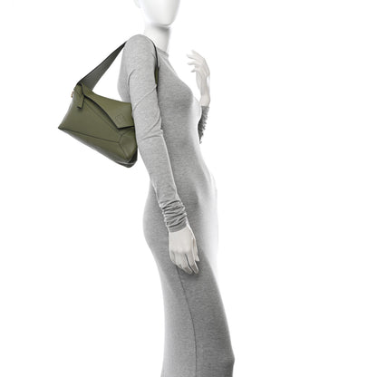 Loewe Calfskin Puzzle Hobo Avocado 2 of 10