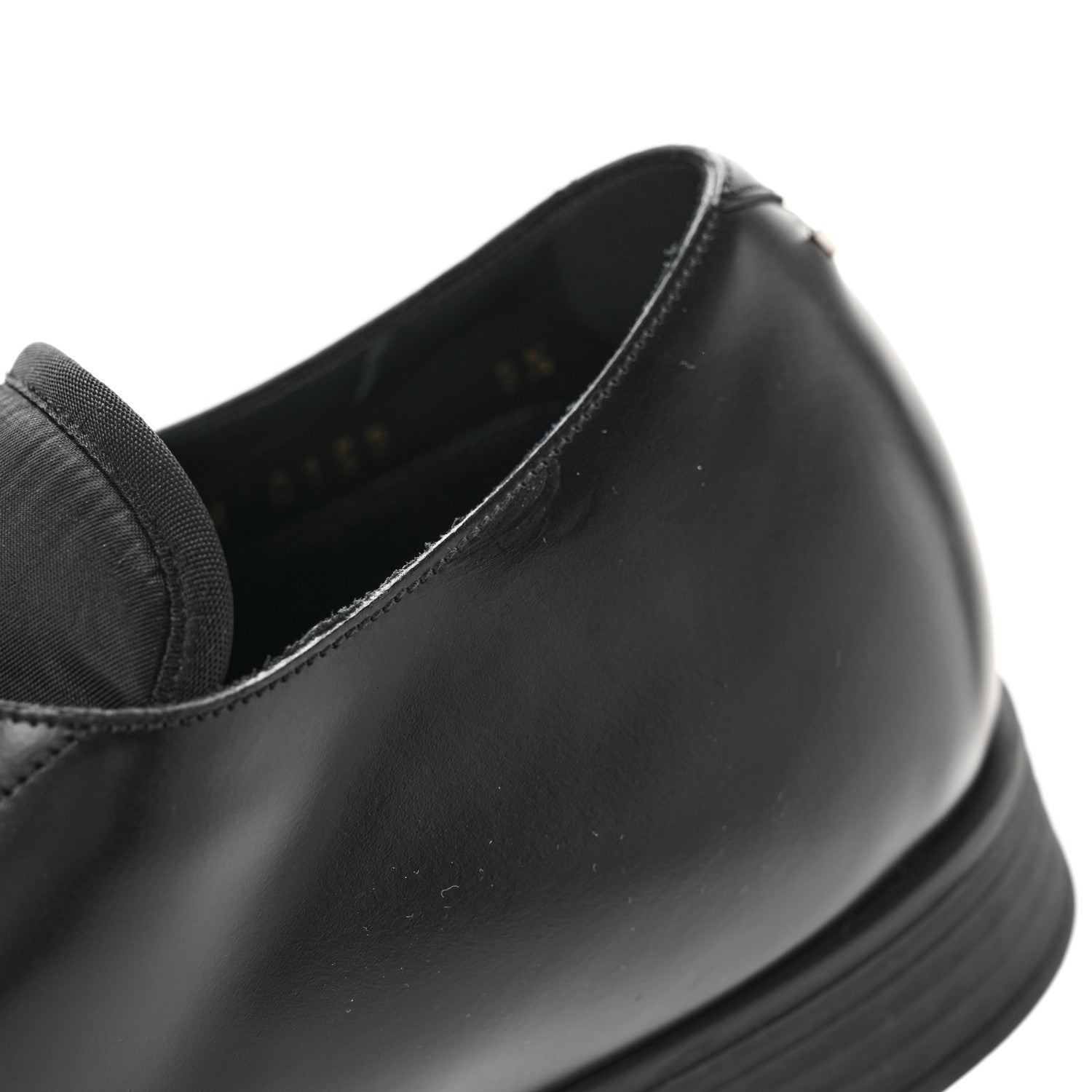 Louis Vuitton Calfskin Mens Formal Derby Shoes 9.5 Black 11 of 12
