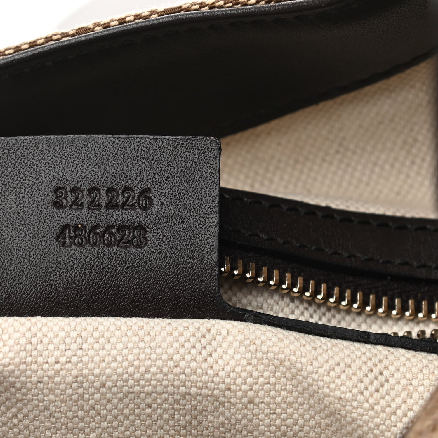 Gucci Monogram Margaux Calfskin Medium Emily Hobo Beige Ebony Cocoa 7 of 13