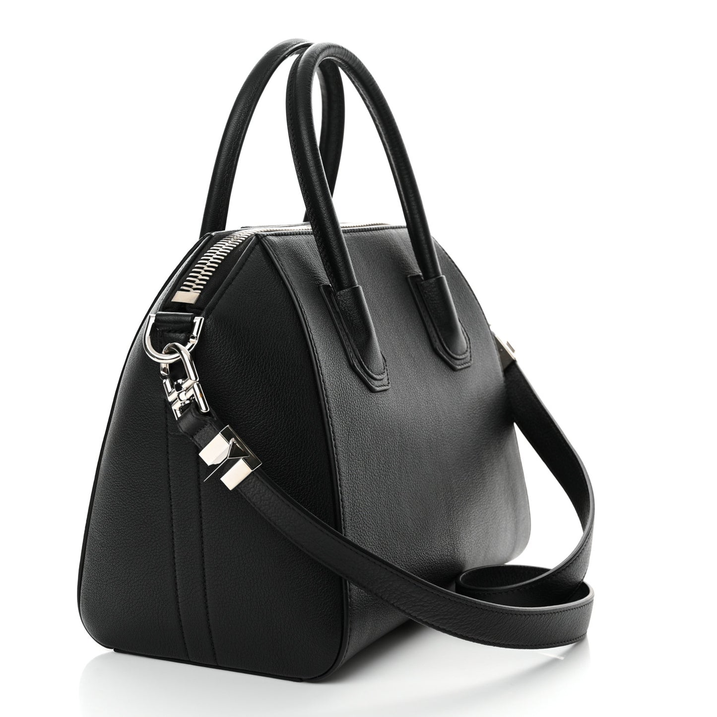 Sugar Goatskin Small Antigona Black