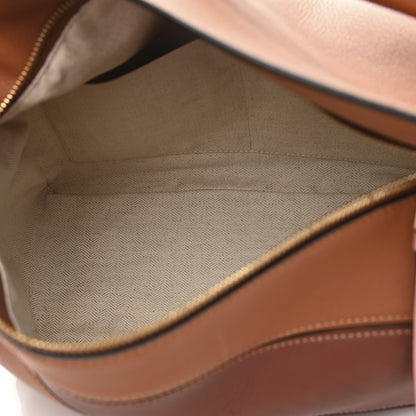 Loewe Calfskin Medium Puzzle Bag Tan Medium Pink 5 of 9