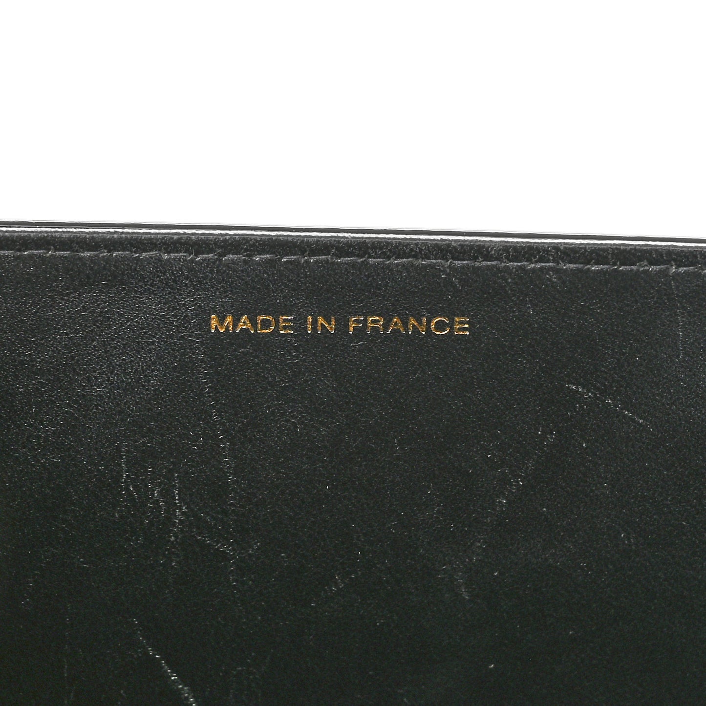 Patent Mini Reissue Flap Black