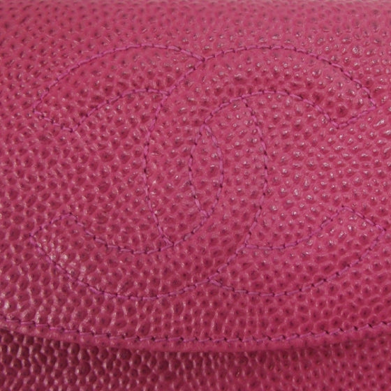 Chanel Caviar Cell Phone Crossbody Bag Pink 9 of 9