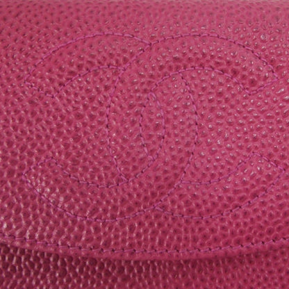 Chanel Caviar Cell Phone Crossbody Bag Pink 9 of 9