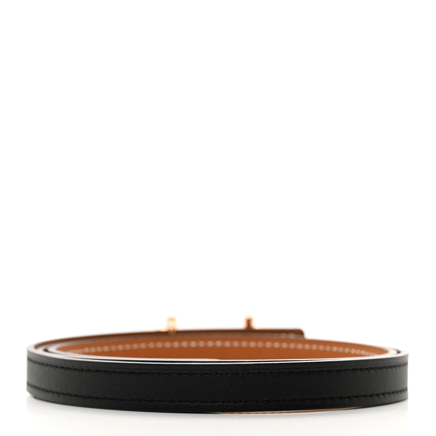 Hermes Swift Epsom 13mm Gamma Belt 75 30 Black Gold 2 of 5