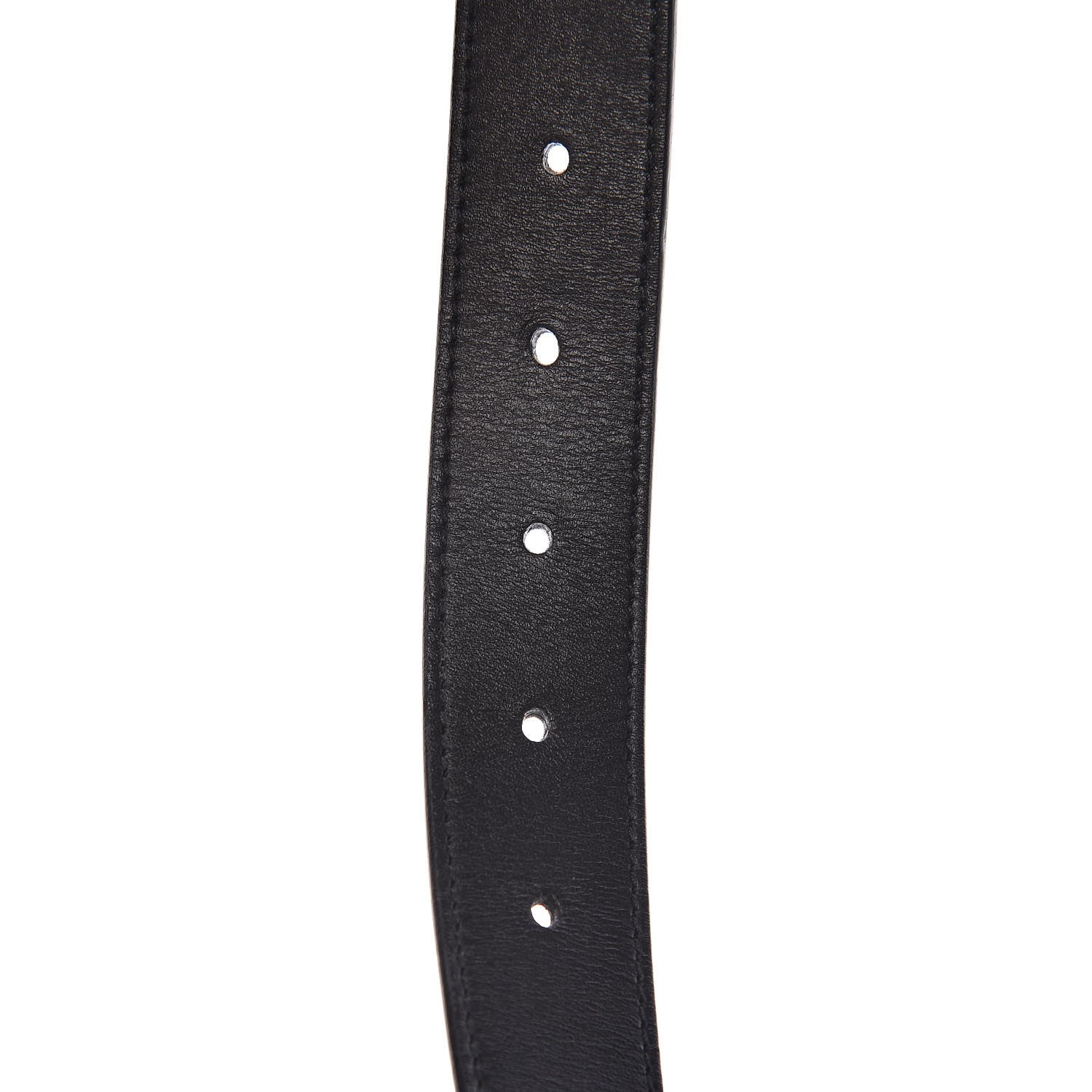 Gucci Moon Calfskin Double G 30mm Belt 120 48 Black 5 of 7