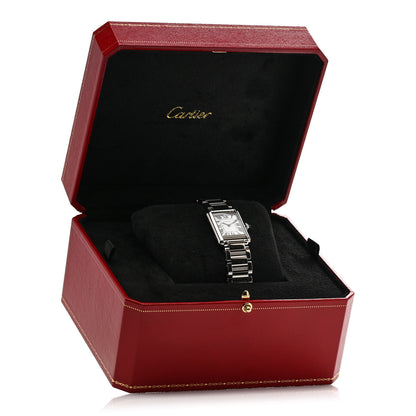 Cartier Stainless Steel 22mm Tank Must Quartz Watch 5 of 5