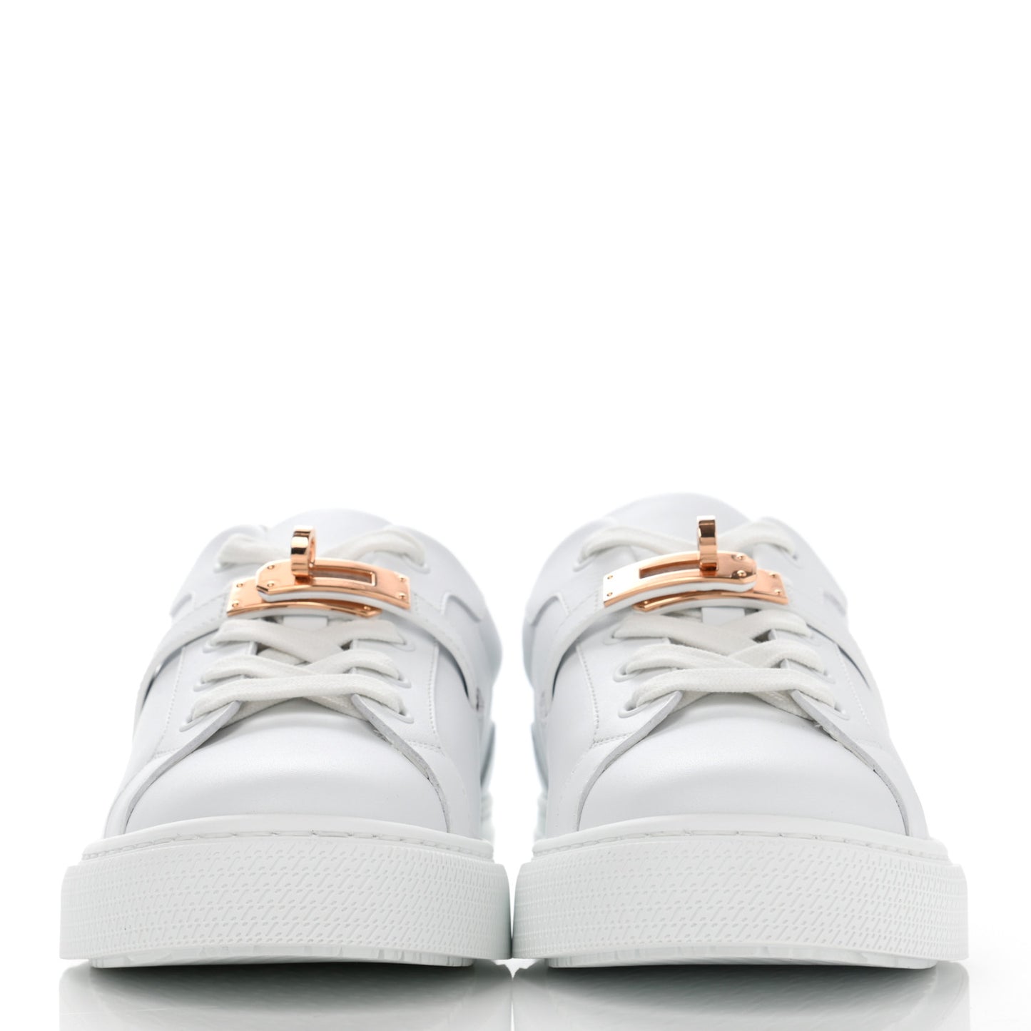 Calfskin Day Sneakers 37.5 White