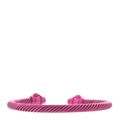 David Yurman Aluminum 5mm Renaissance Bracelet Hot Pink 2 of 7