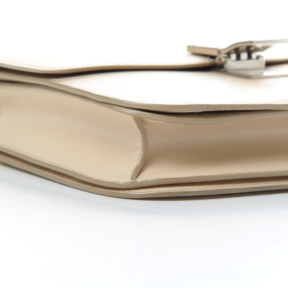 Celine Box Calfskin Medium Classic Box Flap Chalk 9 of 13
