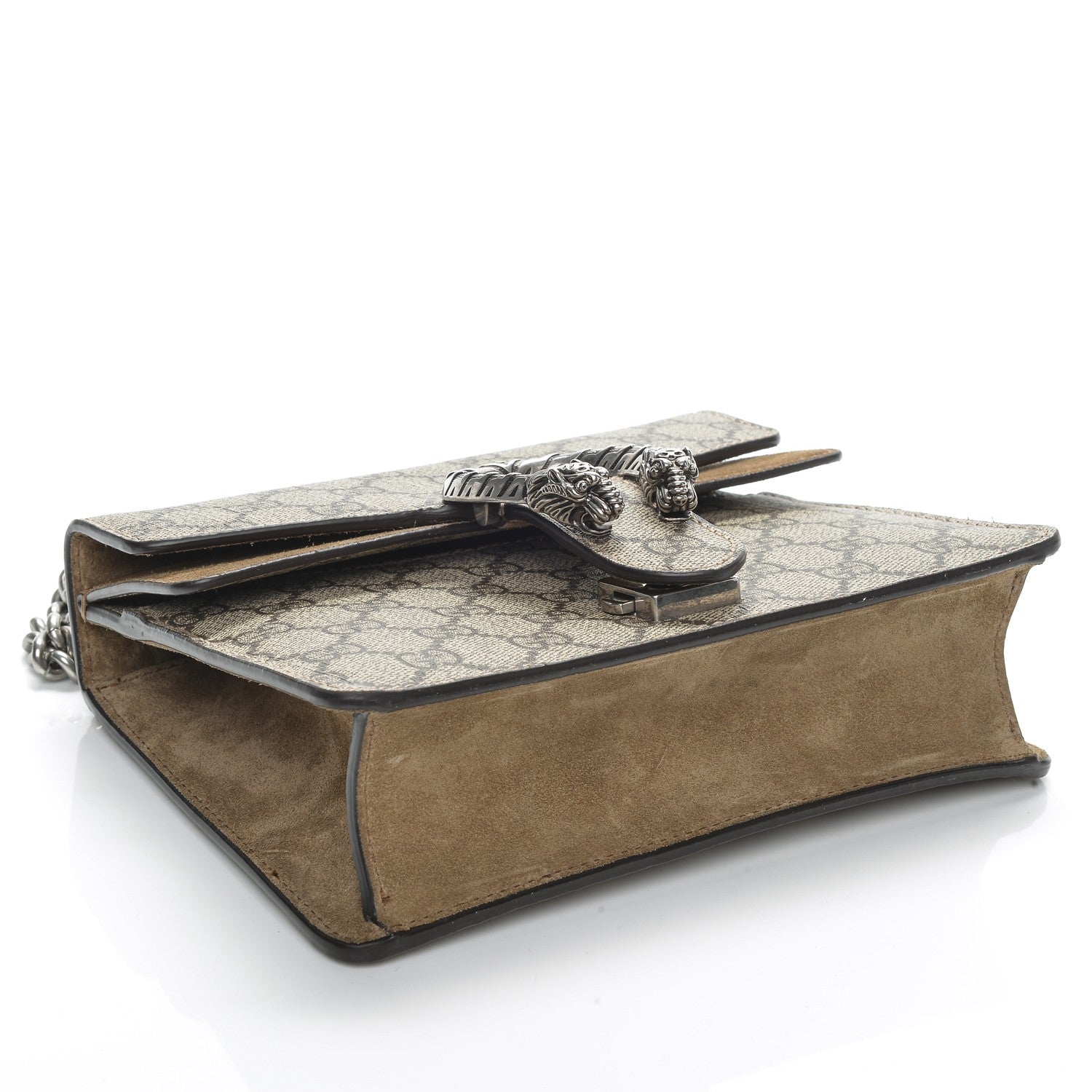 Gucci GG Supreme Monogram Mini Dionysus Shoulder Bag Taupe 4 of 9