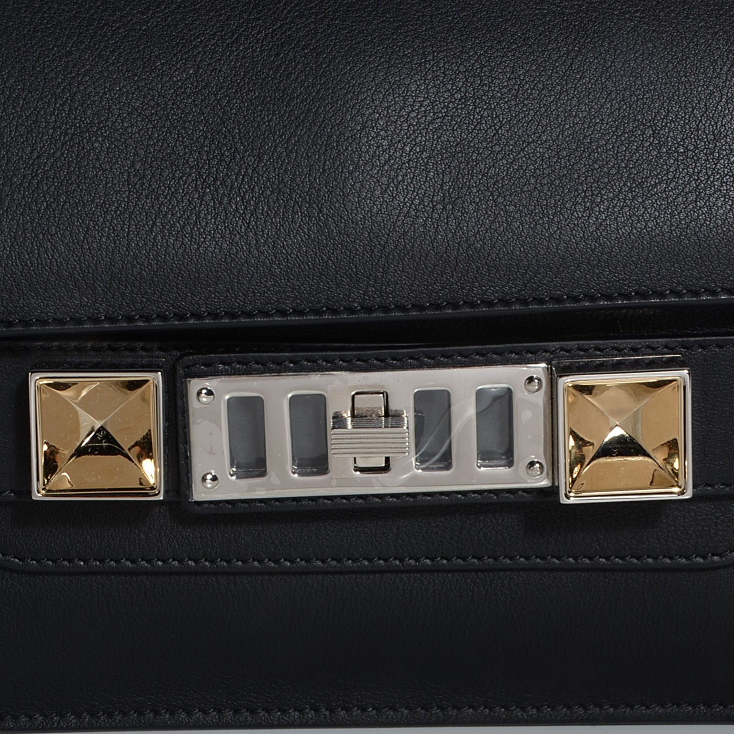 Proenza Schouler Calfskin PS11 Mini Classic Shoulder Bag Black 11 of 13
