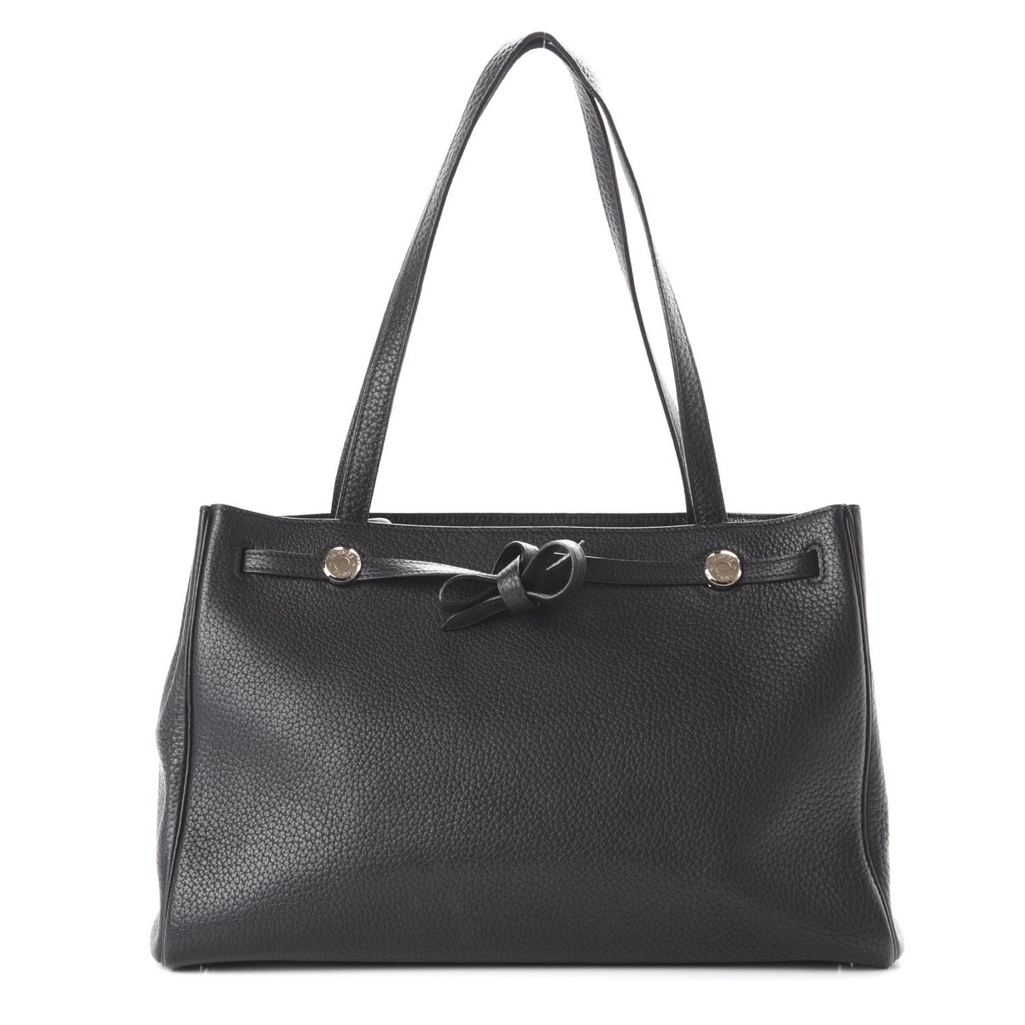 Taurillon Clemence Cabana Tote Black
