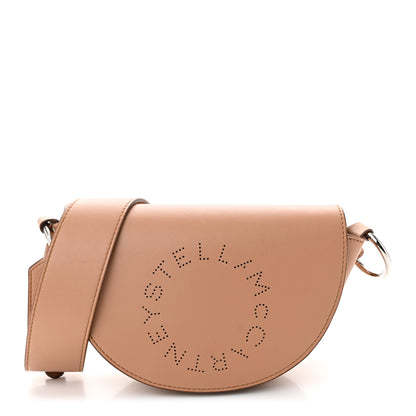 Stella McCartney Eco Soft Alter Nappa Perforated Logo Mini Marlee Nude 1 of 10