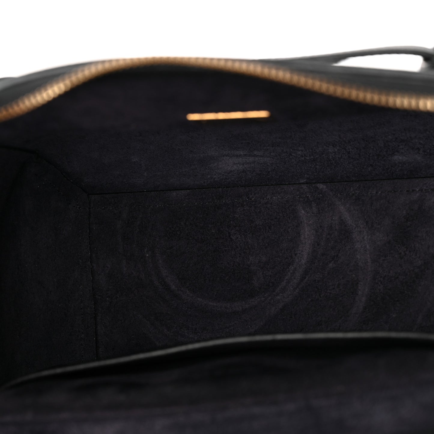 Grained Calfskin Micro Belt Bag Black