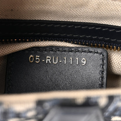 Christian Dior Oblique Saddle Bag Blue 7 of 12