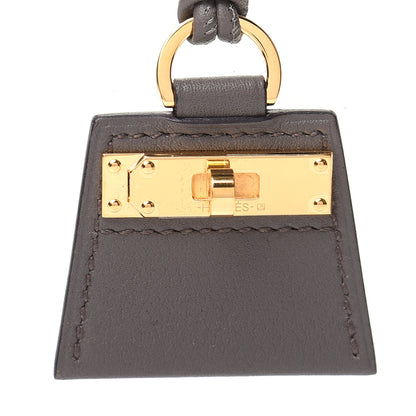 Hermes Swift Small Monpetitkelly Pendant Necklace Etain 4 of 7