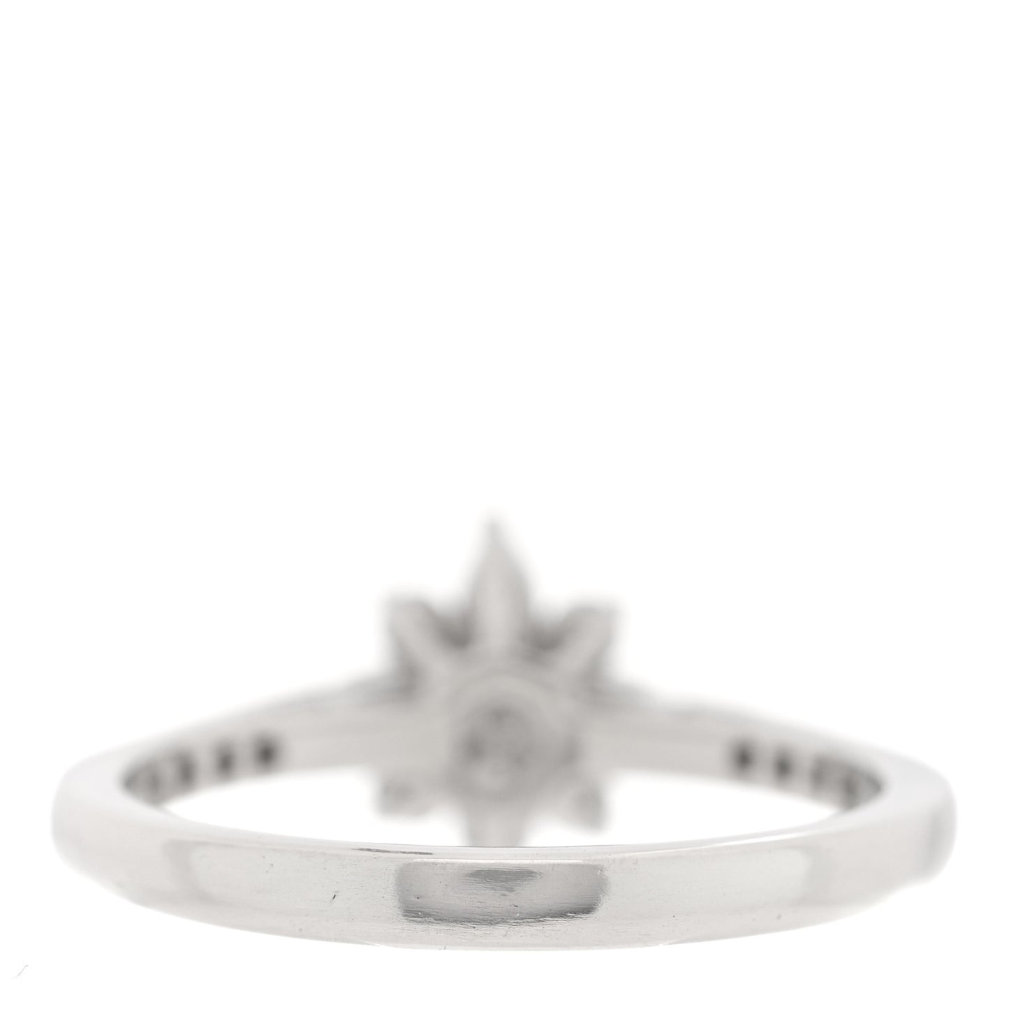 Platinum Marquise Diamond Victoria Cluster Ring 52 6