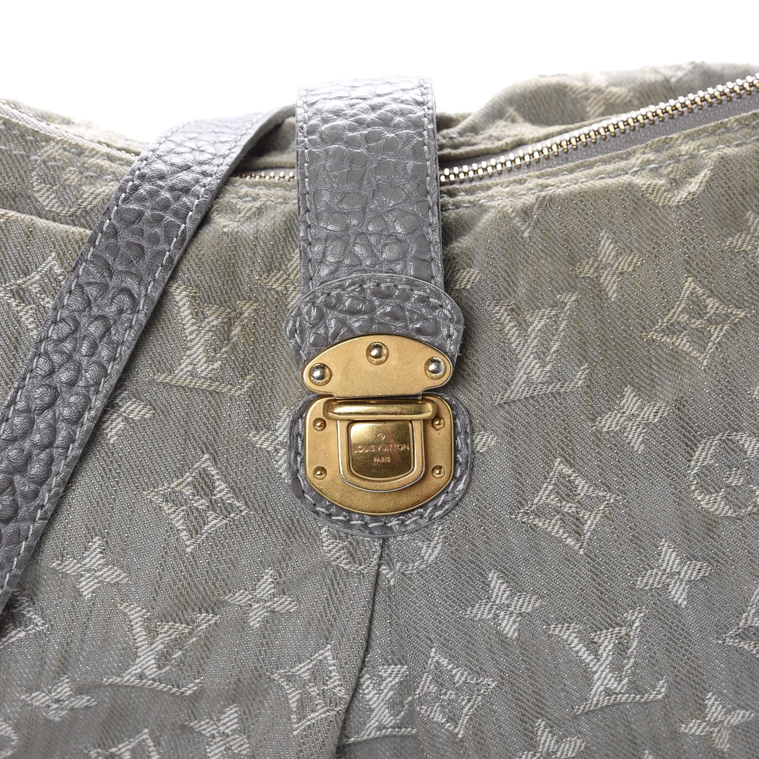 Louis Vuitton Monogram Denim Slightly Grey 10 of 12