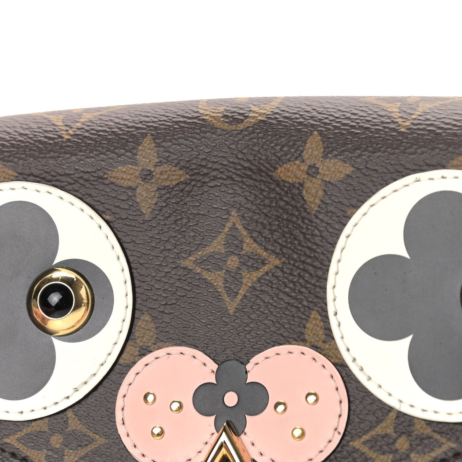 Louis Vuitton Monogram Valentine Dog Pochette Felicie Chain Wallet 13 of 16