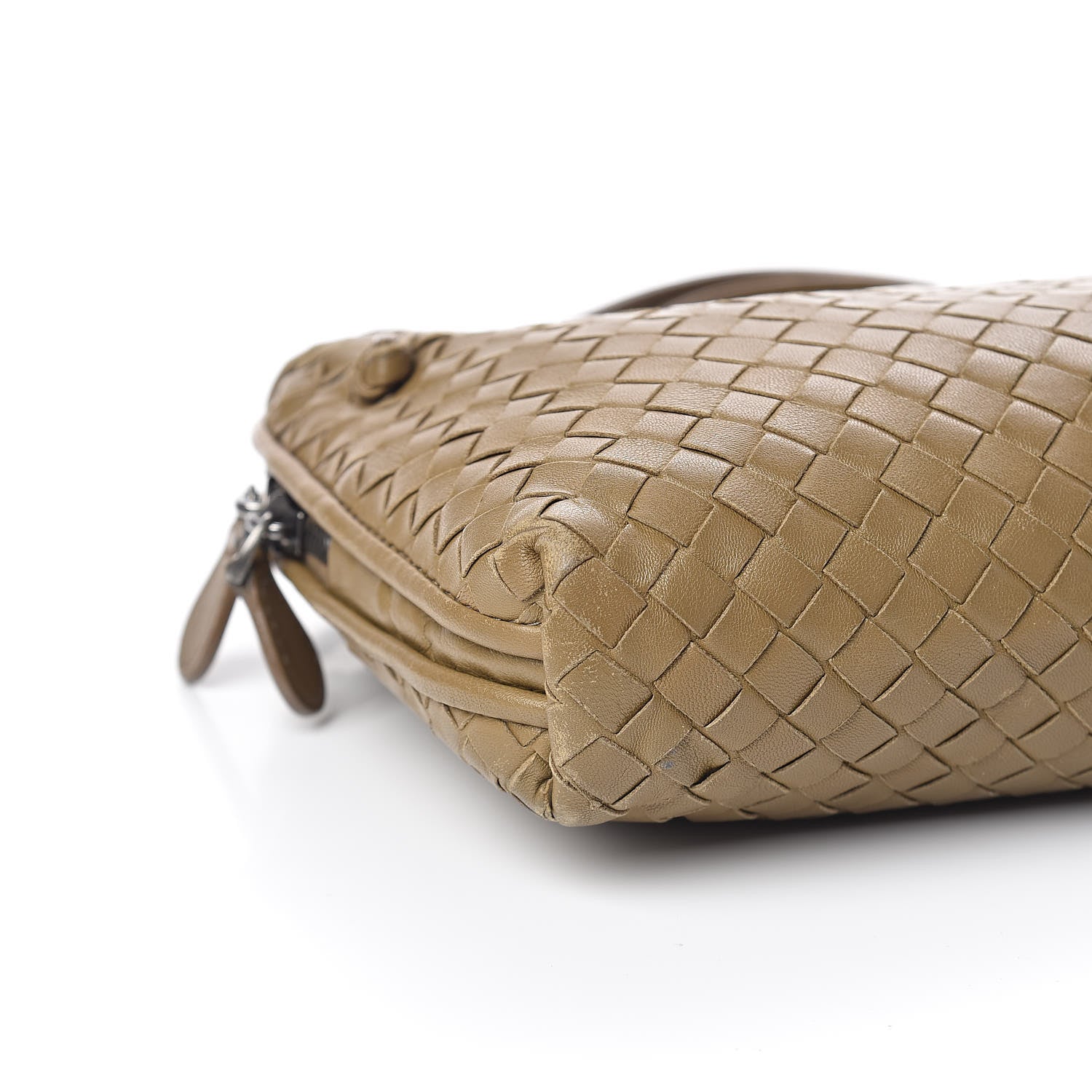 Bottega Veneta Nappa Intrecciato Nodini Crossbody Messenger Green 12 of 15