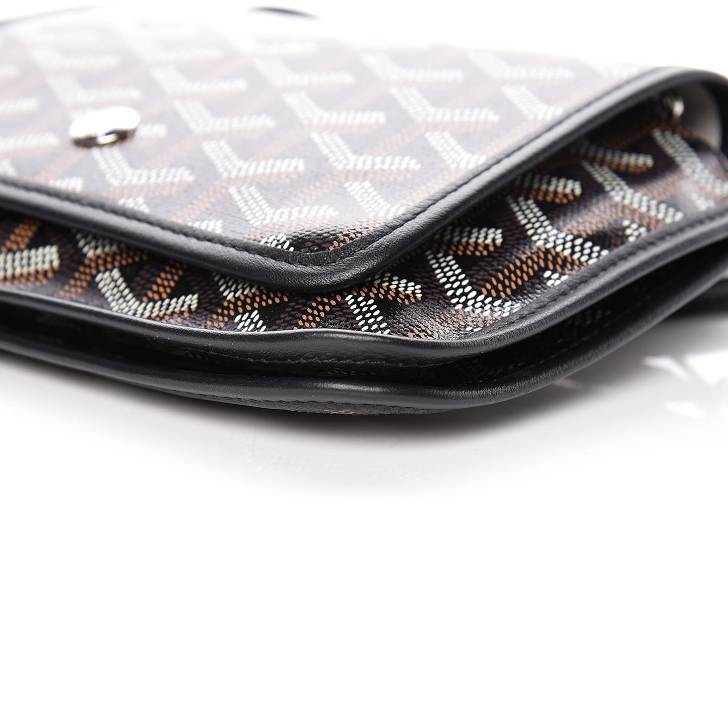 Goyardine Plumet Wallet Clutch Black