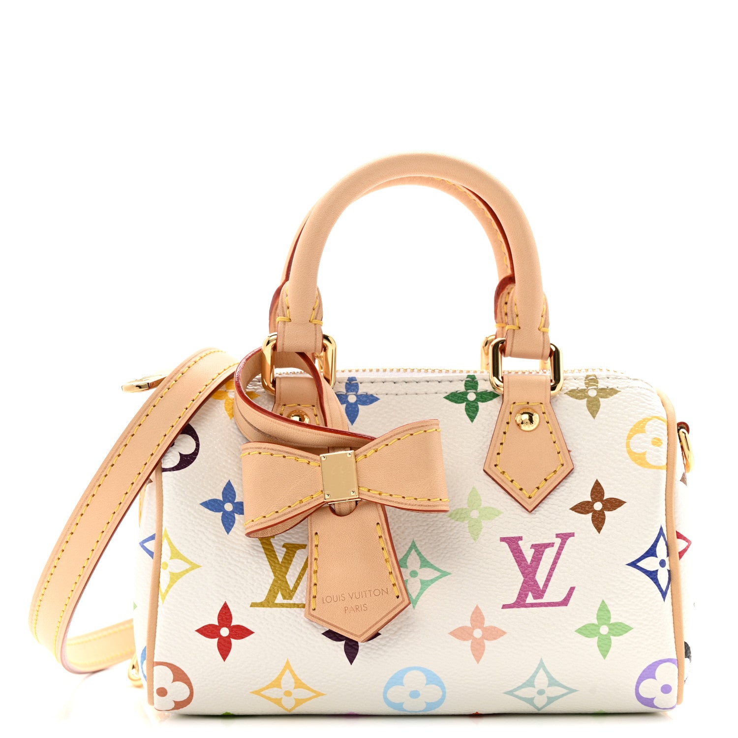 Louis Vuitton LV X TM Monogram Multicolor Nano Speedy White 1 of 11