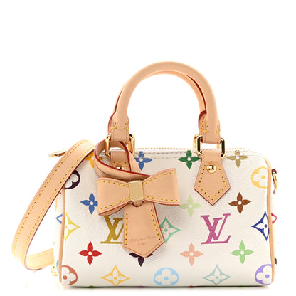 Louis Vuitton LV X TM Monogram Multicolor Nano Speedy White 1 of 11