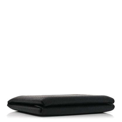 Hermes Epsom Calvi Duo Card Case Black 4 of 8